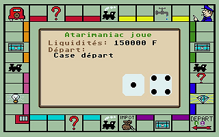 Monopoly atari screenshot